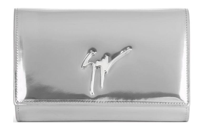 Giuseppe Zanotti Кожаный клатч Клеопатра, Silver
Giuseppe Zanotti Кожаный клатч Клеопатра, Silver