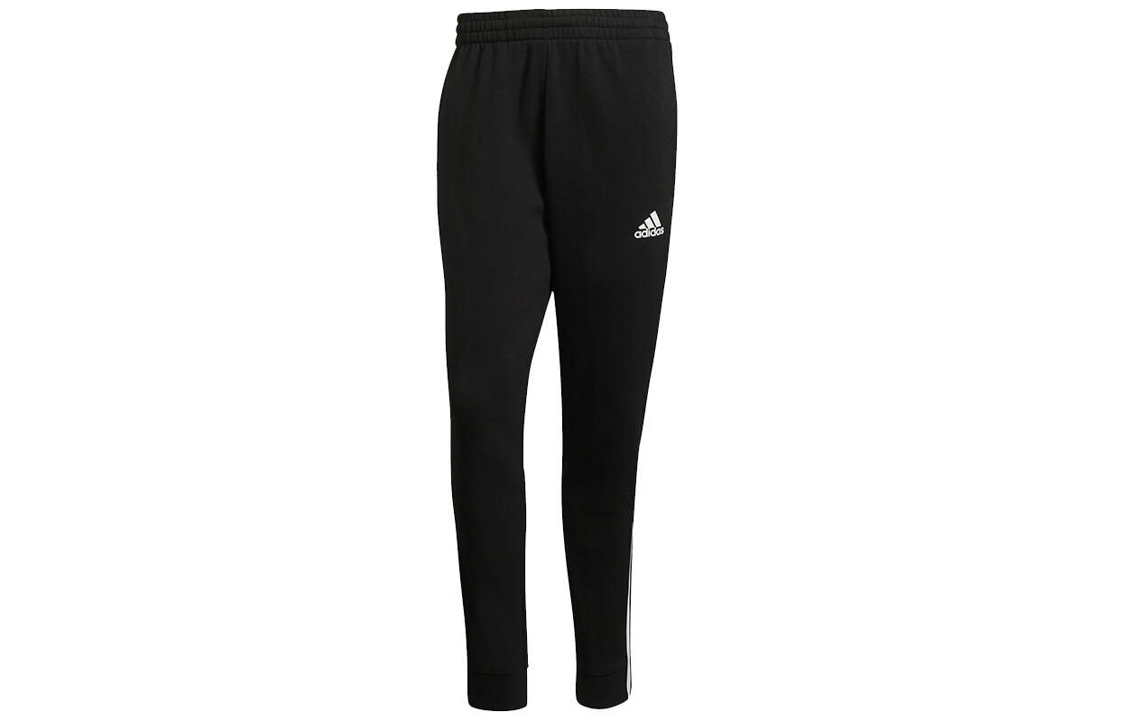 Adidas Мужские трикотажные спортивные штаны, Черный
Adidas Мужские трикотажные спортивные штаны, Черный