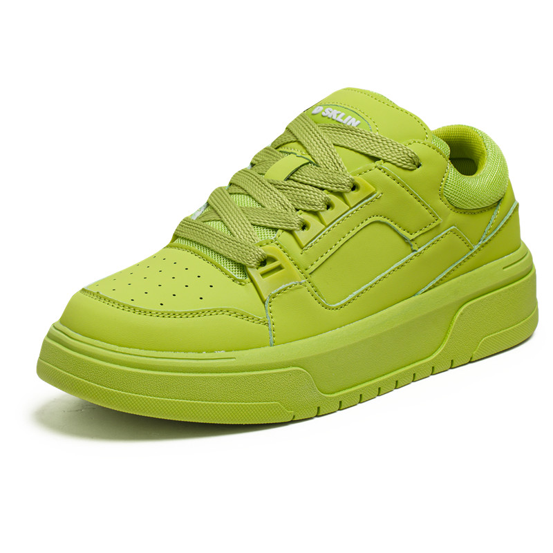 TONYBEAR Мужские устойчивые к истиранию противоскользящие низкие скейтерские кеды Green, цвет Green
TONYBEAR Мужские устойчивые к истиранию противоскользящие низкие скейтерские кеды Green, цвет Green