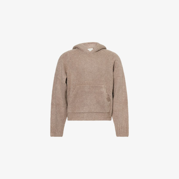 Вязаный худи The Couture Club с карманом-кенгуру из букле, коричневый
Вязаный худи The Couture Club с карманом-кенгуру из букле, коричневый