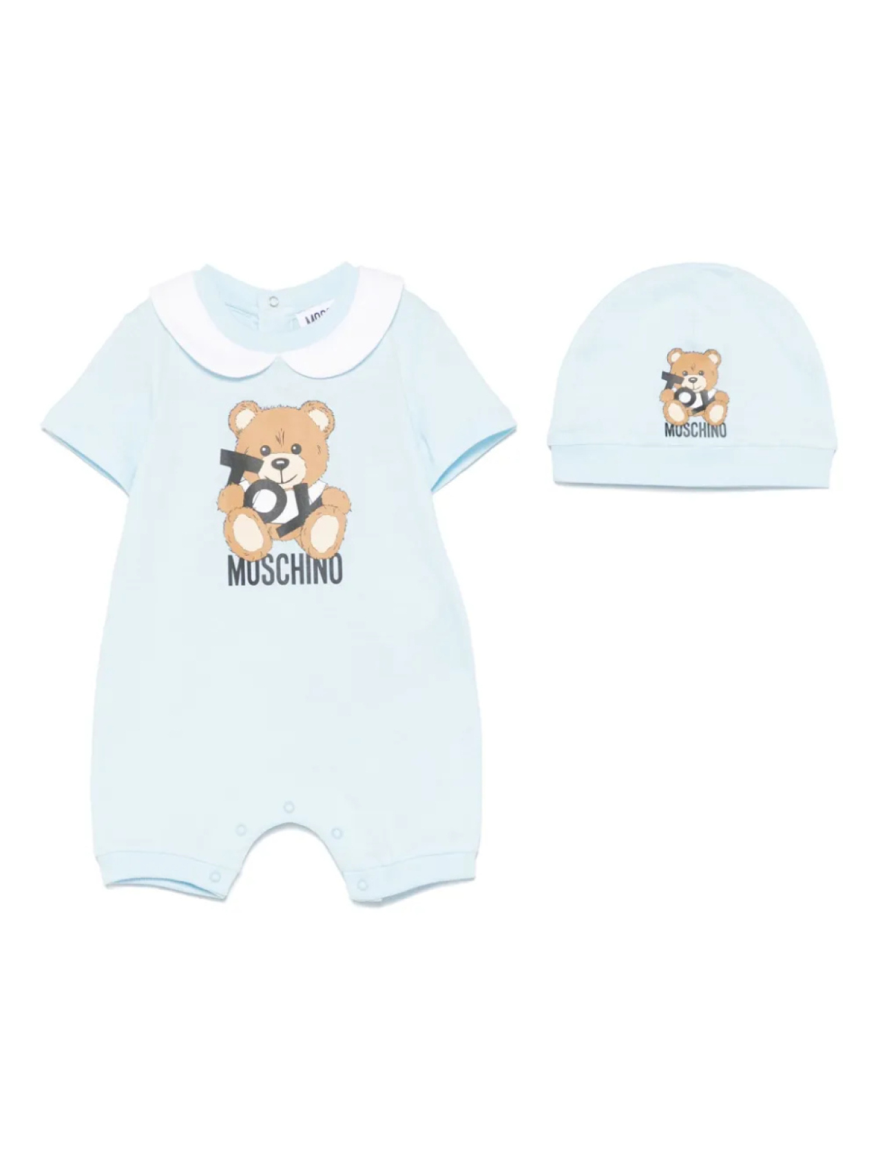Комплект ромперов с принтом Leo Teddy Moschino Kids, синий
Комплект ромперов с принтом Leo Teddy Moschino Kids, синий