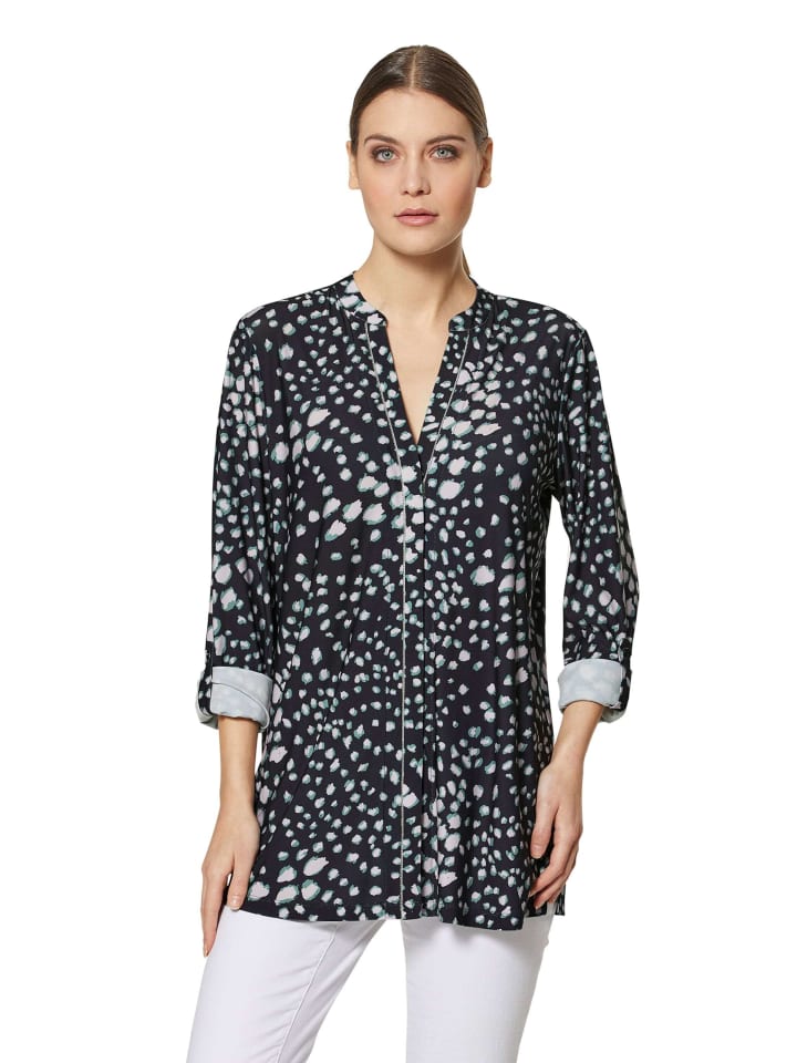 MADELEINE Длинная рубашка с изысканными деталями, черного/многоцветного цвета
MADELEINE Длинная рубашка с изысканными деталями, черного/многоцветного цвета