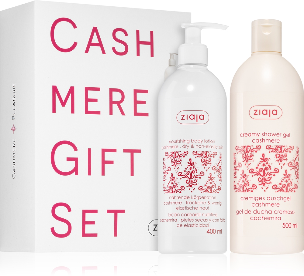 Подарочный набор для тела из кашемира Ziaja, 2 шт
Подарочный набор для тела из кашемира Ziaja, 2 шт
