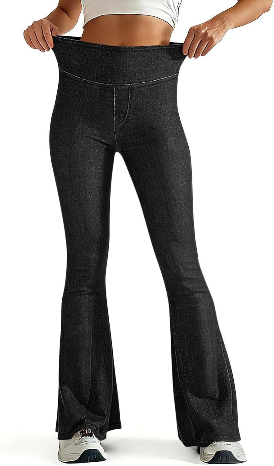 Женские джинсы Flare High Waisted Stretchy
Женские джинсы Flare High Waisted Stretchy