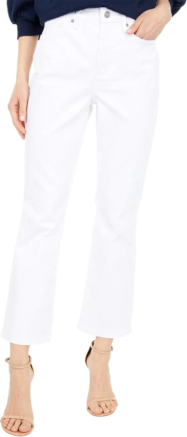 NYDJ Women's Slim Bootcut Ankle Jeans In Optic White
NYDJ Women's Slim Bootcut Ankle Jeans In Optic White