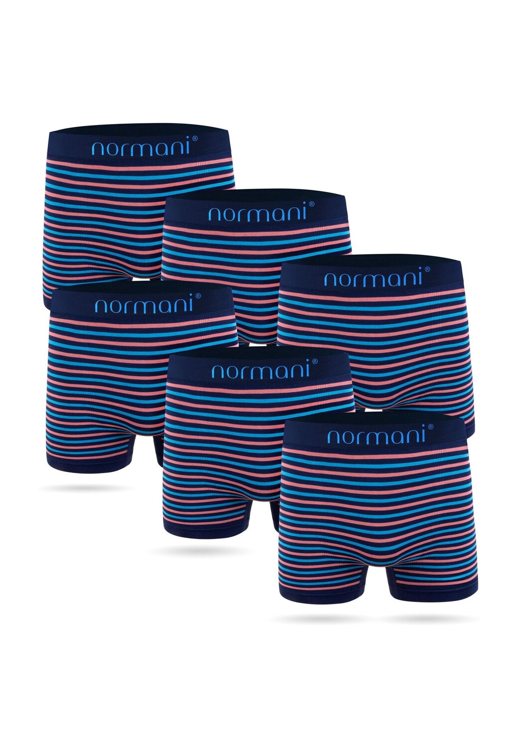 Набор из 6 мужских боксеров из нейлоновой микрофибры normani, цвет Blau Pink
Набор из 6 мужских боксеров из нейлоновой микрофибры normani, цвет Blau Pink