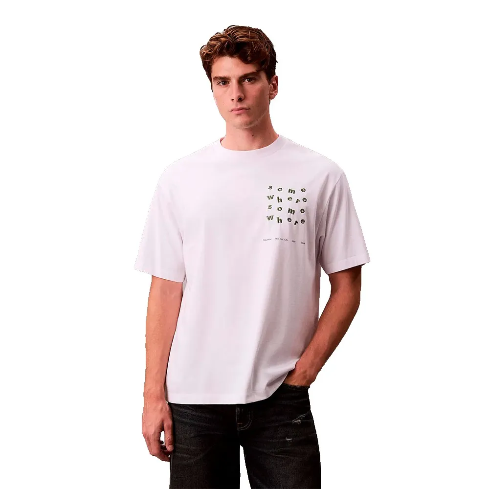 Футболка с коротким рукавом Calvin Klein Jeans Somewhere, белый
Футболка с коротким рукавом Calvin Klein Jeans Somewhere, белый