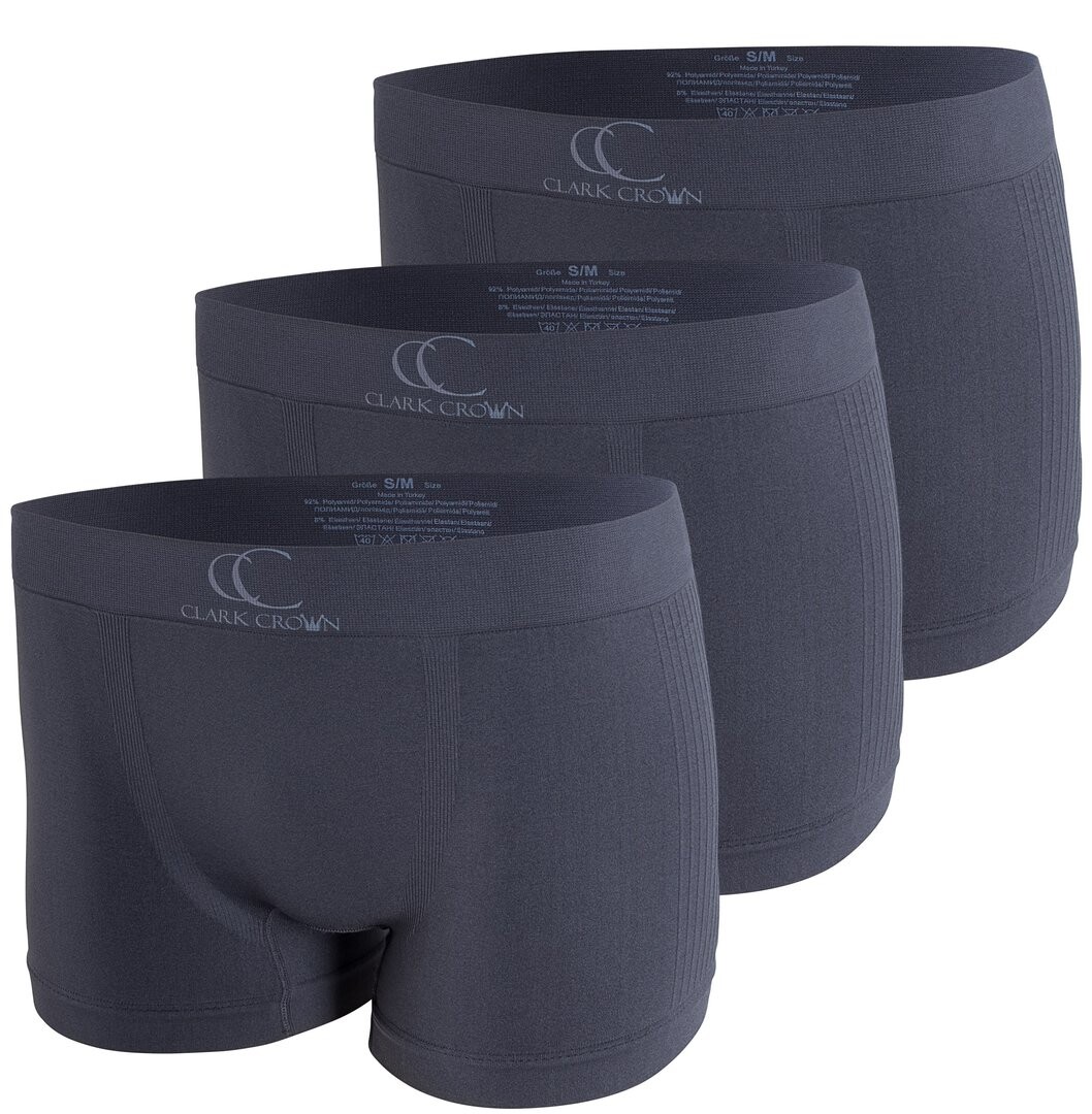 Боксеры Clark Crown Boxershorts-Pant 3 шт, цвет anthrazit-gerippt
Боксеры Clark Crown Boxershorts-Pant 3 шт, цвет anthrazit-gerippt