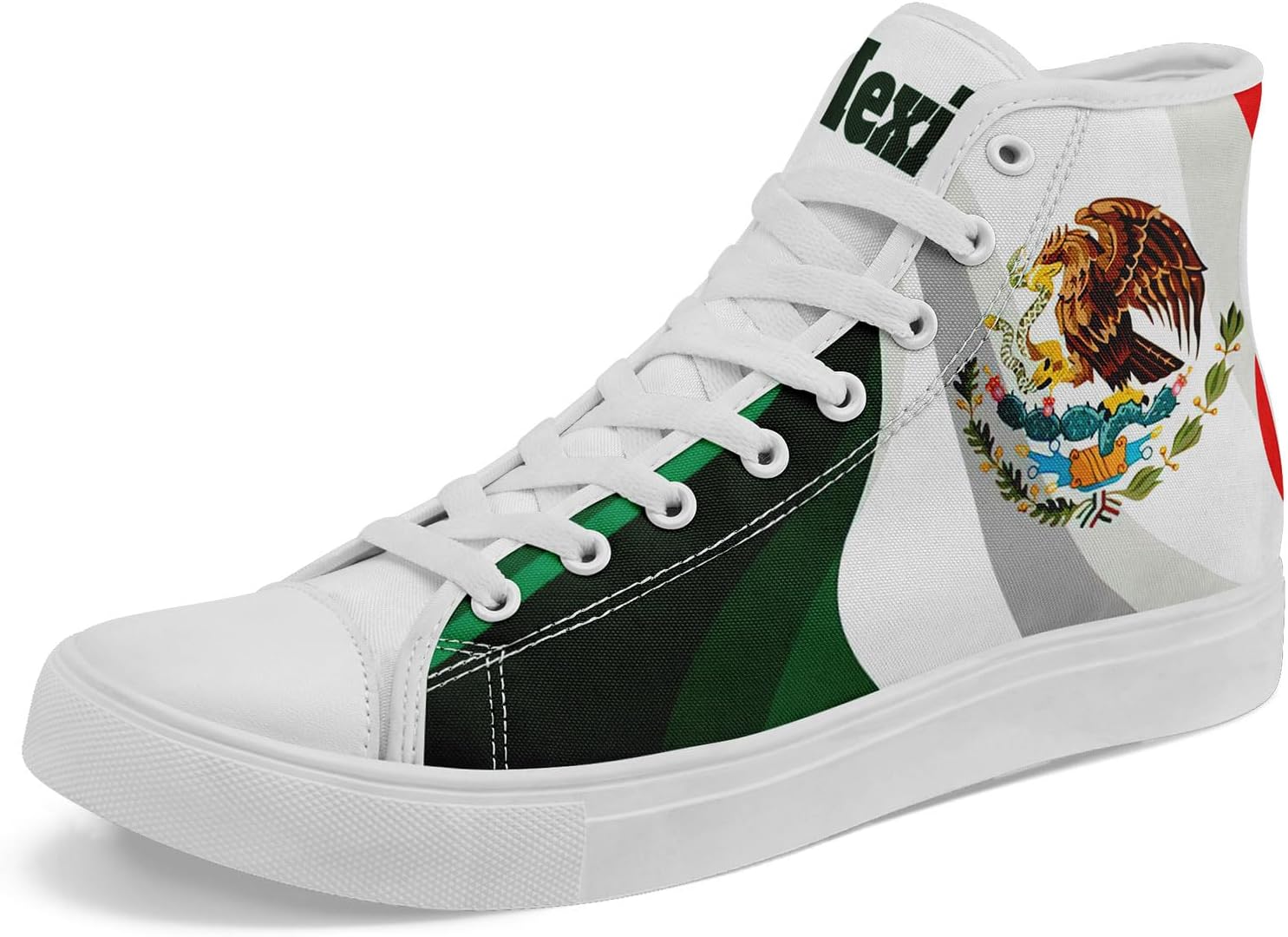 Высокие кеды с принтом мексиканского флага, удобная резиновая подошва, дышащая сетчатая подкладка, повседневная обувь для мужчин и женщин Awsole, белый/красный/зеленый
Высокие кеды с принтом мексиканского флага, удобная резиновая подошва, дышащая сетчатая подкладка, повседневная обувь для мужчин и женщин Awsole, белый/красный/зеленый