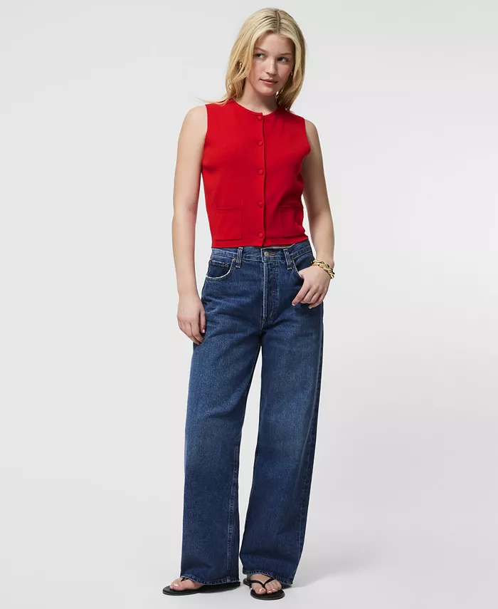 Женский кардиган без рукавов Cozysoft French Connection, красный
Женский кардиган без рукавов Cozysoft French Connection, красный