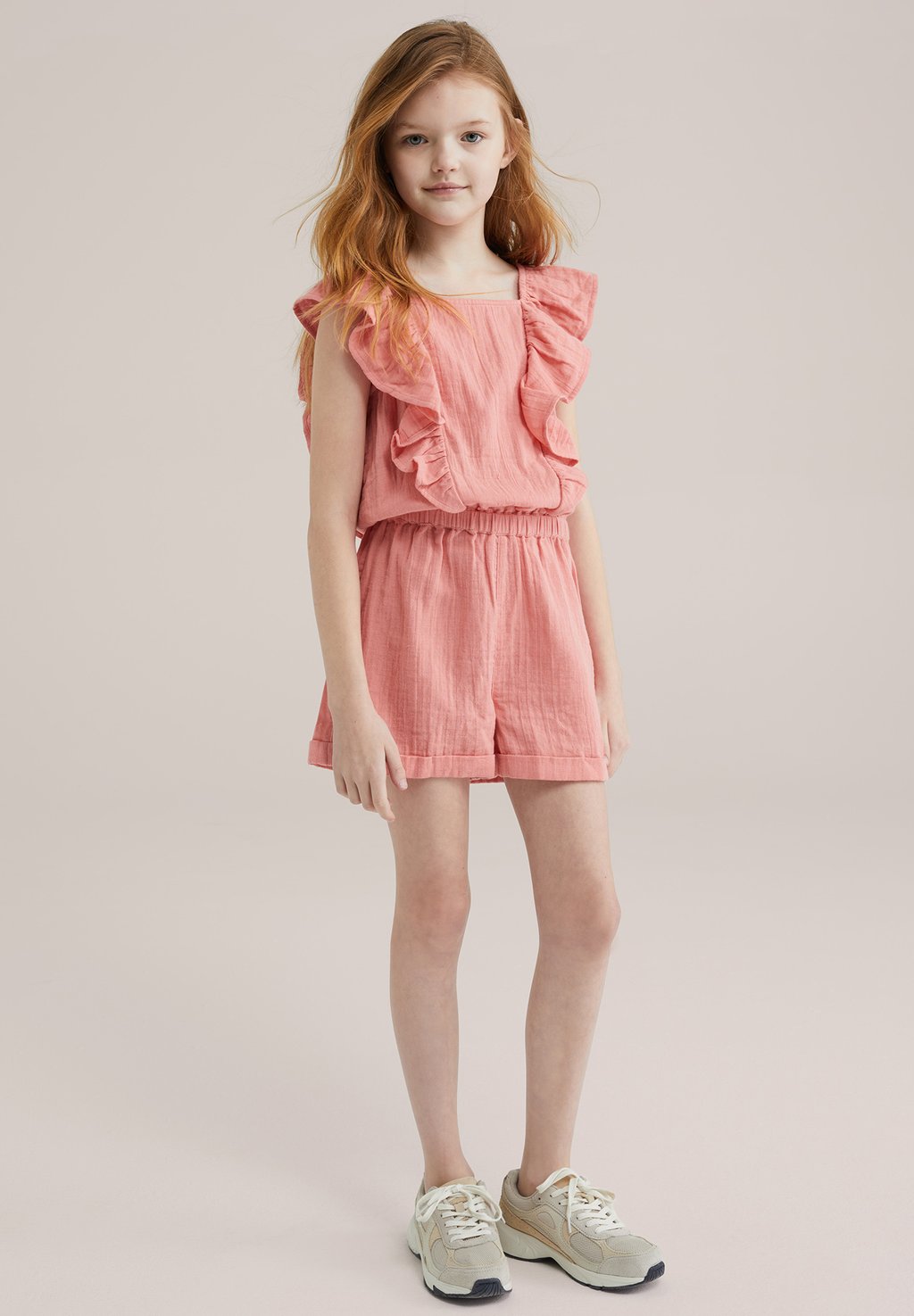 Комбинезон WE Fashion, лососево-розовый
Комбинезон WE Fashion, лососево-розовый