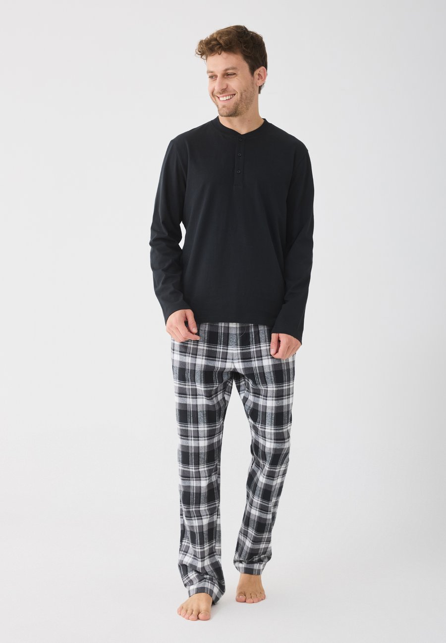 Пижамный комплект Pier One SET, Black / White/Black
Пижамный комплект Pier One SET, Black / White/Black