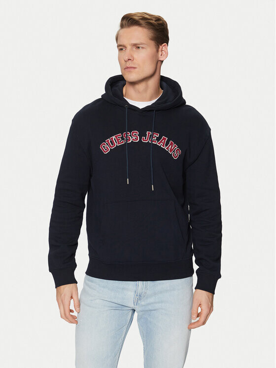 Толстовка обычного кроя Guess Jeans, синий
Толстовка обычного кроя Guess Jeans, синий