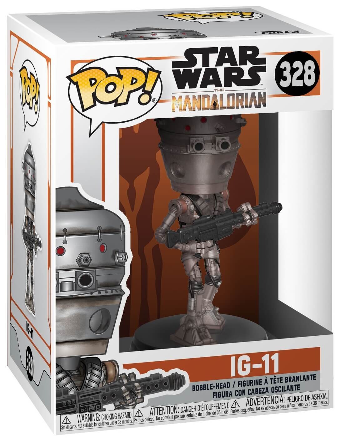Фигурка Funko POP! Star Wars: The Mandalorian - IG-11
Фигурка Funko POP! Star Wars: The Mandalorian - IG-11
