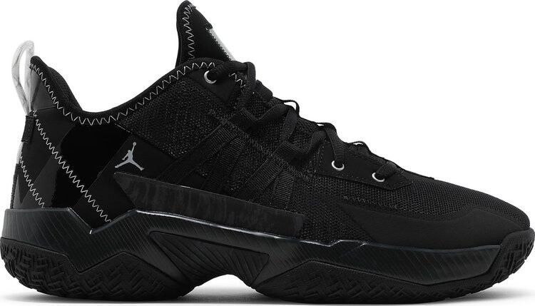 Кроссовки Jordan One Take 2 Black Metallic Silver, черный 
Кроссовки Jordan One Take 2 Black Metallic Silver, черный