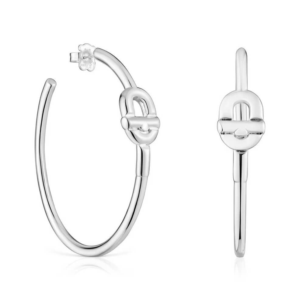 Серьги-кольца Tous Manifesto Extra-long Motif, серебро
Серьги-кольца Tous Manifesto Extra-long Motif, серебро