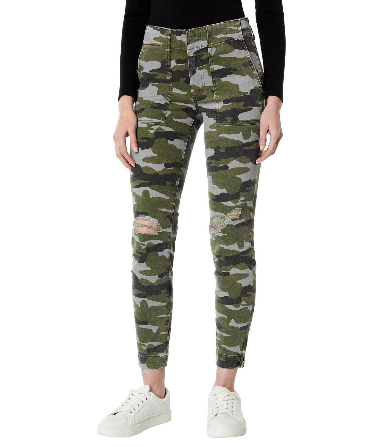 Джинсы KUT from the Kloth, Reese Ankle Straight w/ Pork Chop Pocket in Olive/Grey
Джинсы KUT from the Kloth, Reese Ankle Straight w/ Pork Chop Pocket in Olive/Grey