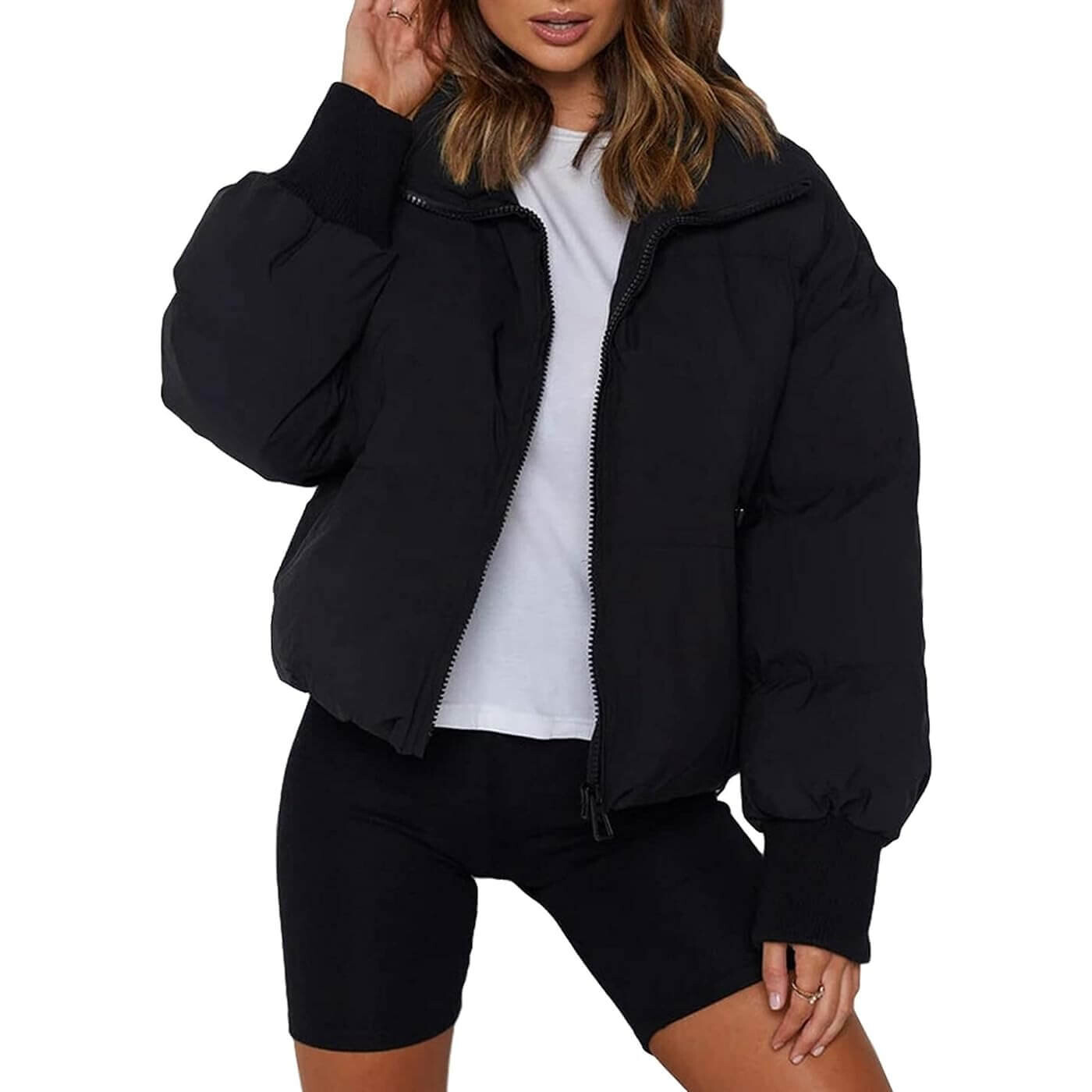 Куртка Amebelle Women Winter Thermal Baggy Stand Collar Full Zip Puffer Down, черный
Куртка Amebelle Women Winter Thermal Baggy Stand Collar Full Zip Puffer Down, черный