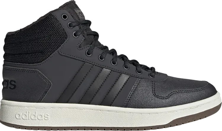 Кроссовки Adidas Hoops 2.0 Mid, черный
Кроссовки Adidas Hoops 2.0 Mid, черный