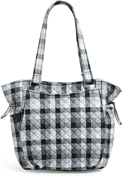 Женская хлопковая сумочка-сэтчел Vera Bradley Glenna, плед
Женская хлопковая сумочка-сэтчел Vera Bradley Glenna, плед