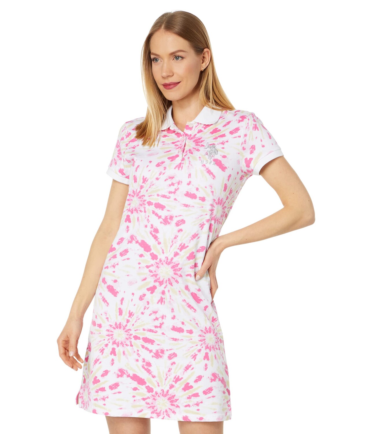 Платье U.S. POLO ASSN., Tie-Dye Polo Dress
Платье U.S. POLO ASSN., Tie-Dye Polo Dress