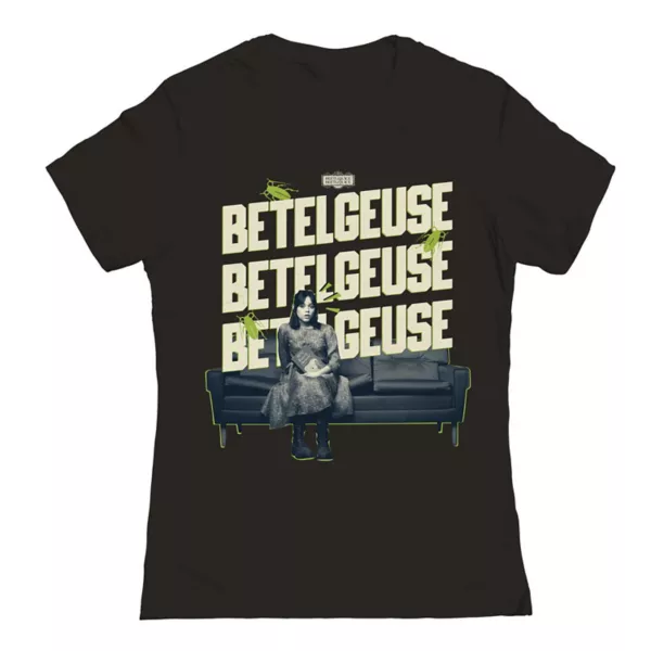 Футболка с принтом "Битлджус, скажи это трижды" для детей Licensed Character, черный
Футболка с принтом "Битлджус, скажи это трижды" для детей Licensed Character, черный