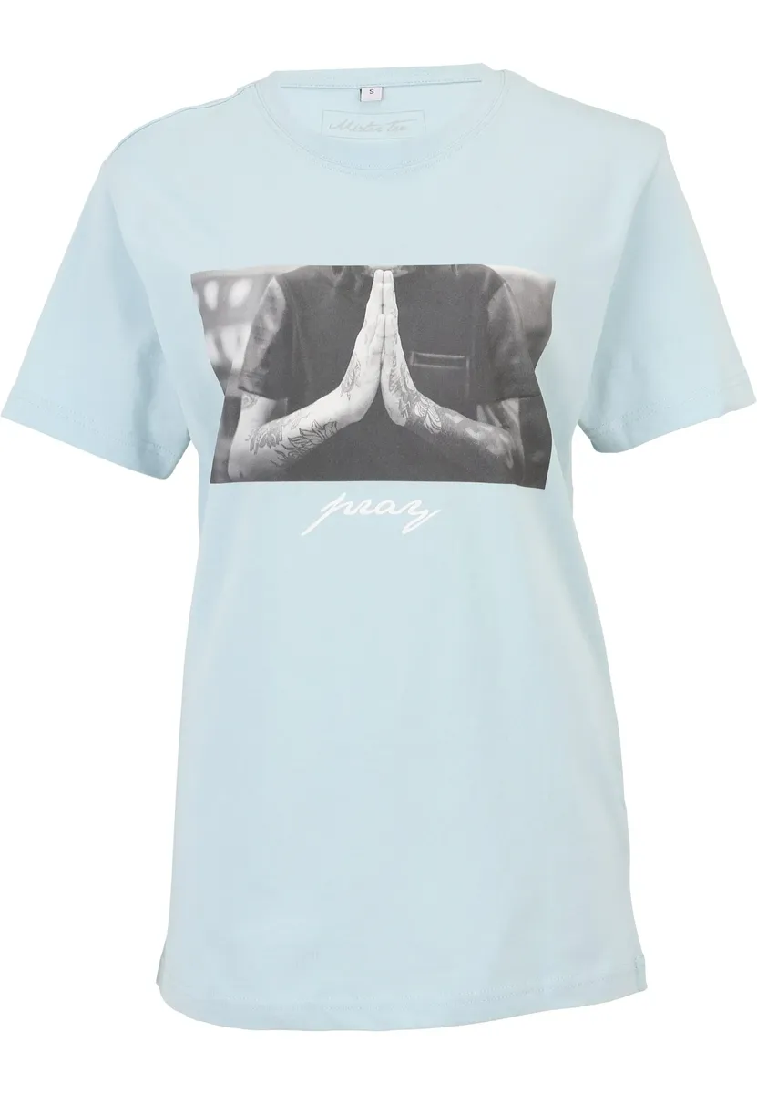 Рубашка с короткими рукавами Mister Tee "Mister Tee Women's Ladies Pray Tee" Mistertee, синий
Рубашка с короткими рукавами Mister Tee "Mister Tee Women's Ladies Pray Tee" Mistertee, синий