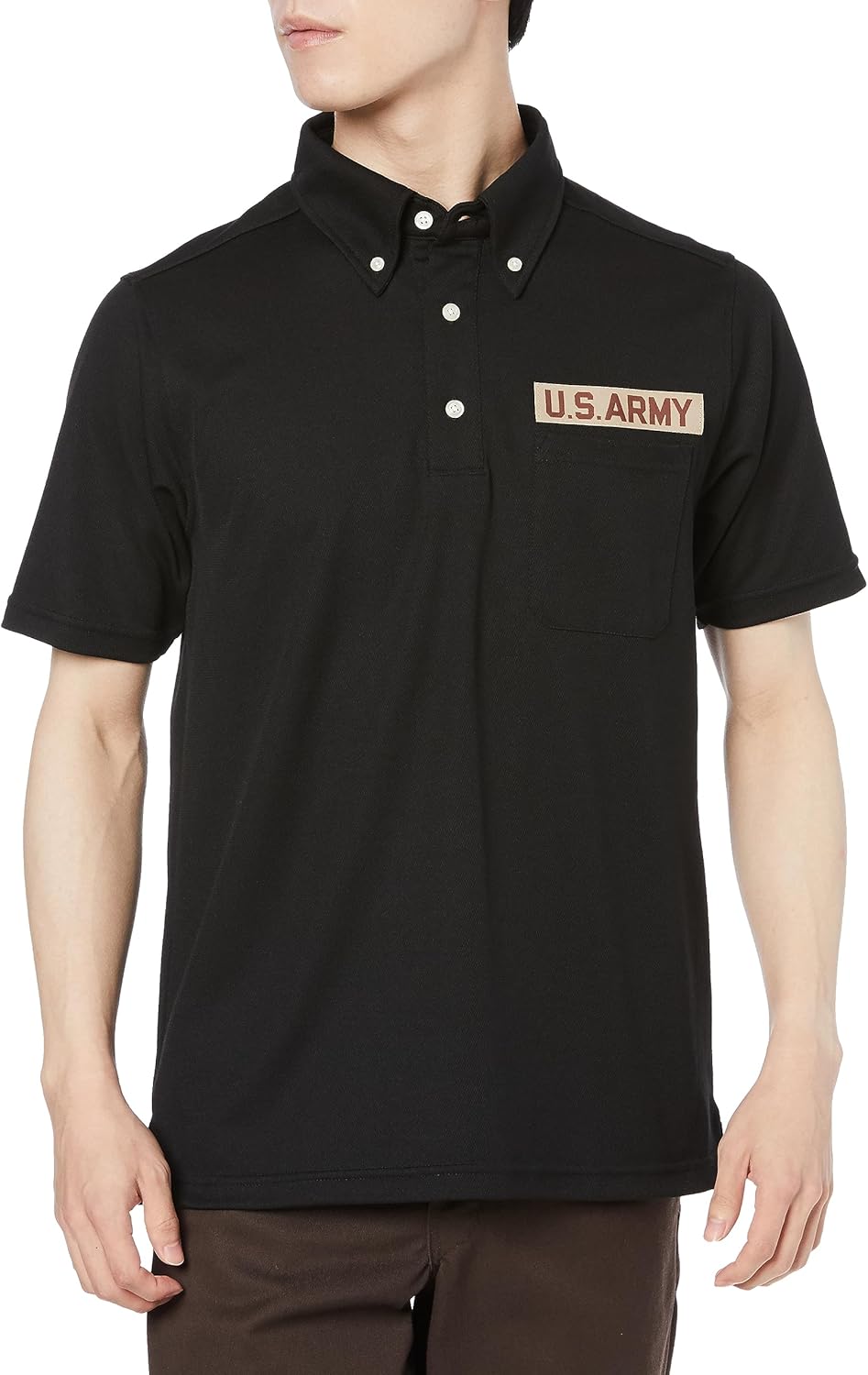 Поло-рубашка F-Style F-SD021123 с коротким рукавом, украшенная гербом армии США, впитывает пот, быстро сохнет, имеет карманы и застежку на пуговицах, черная
Поло-рубашка F-Style F-SD021123 с коротким рукавом, украшенная гербом армии США, впитывает пот, быстро сохнет, имеет карманы и застежку на пуговицах, черная