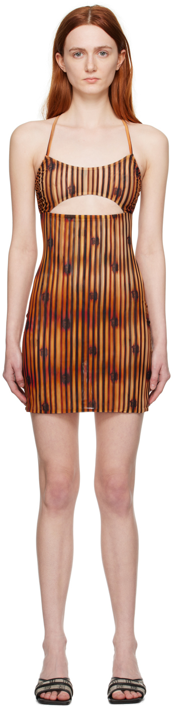 Оранжевое Гранж Мини-платье MISBHV
Оранжевое Гранж Мини-платье MISBHV