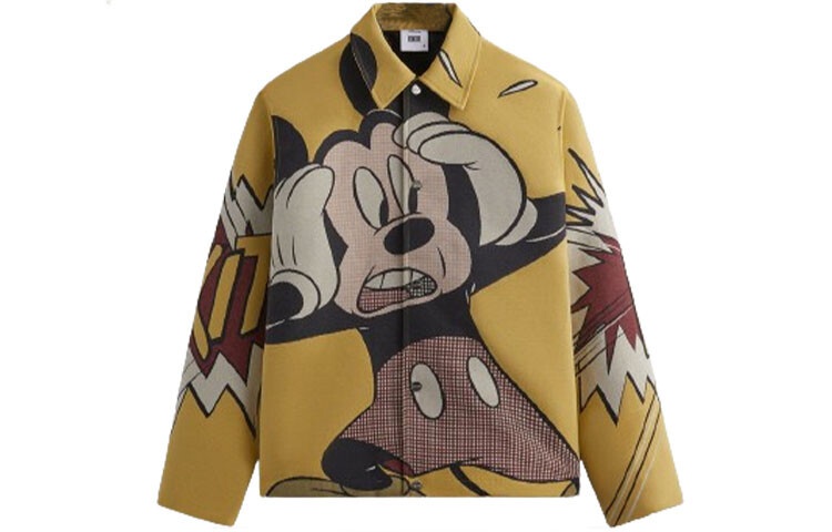 Куртка Disney Cobrand унисекс желтый Kith 
Куртка Disney Cobrand унисекс желтый Kith