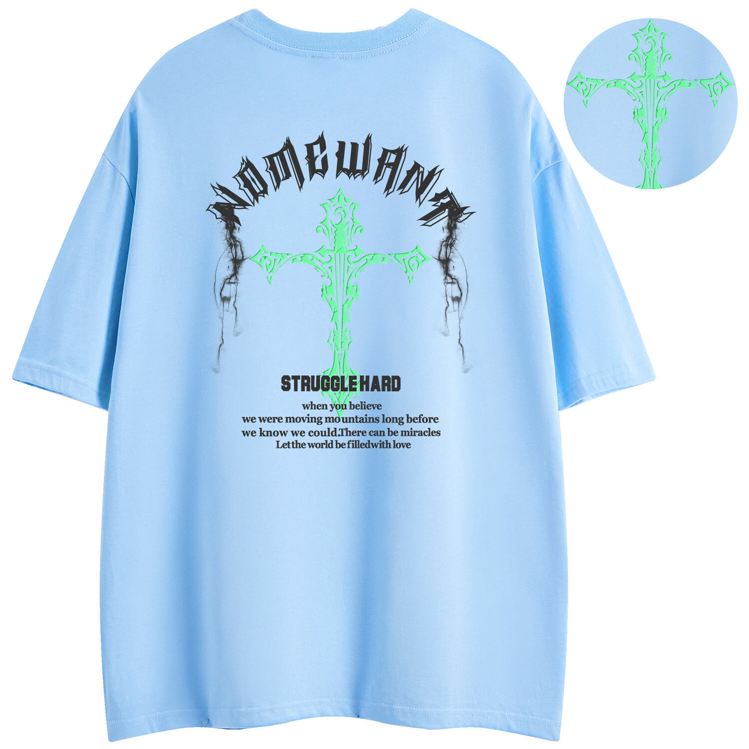 Футболка NOME унисекс, Каролина Блю
Футболка NOME унисекс, Каролина Блю