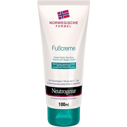 Увлажняющий крем для ухода за ногами «Норвежская формула» предотвращает появление мозолей, 100 мл, Neutrogena 
Увлажняющий крем для ухода за ногами «Норвежская формула» предотвращает появление мозолей, 100 мл, Neutrogena