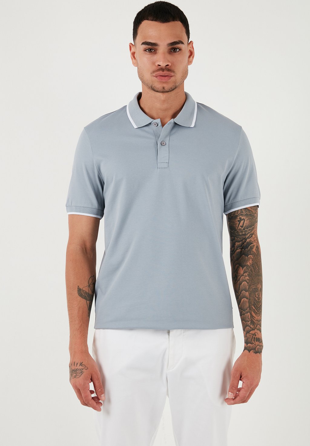 Поло REGULAR FIT Buratti, светло-серый
Поло REGULAR FIT Buratti, светло-серый