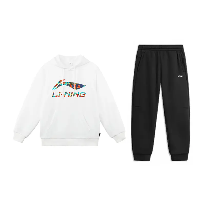 LINING Повседневная спортивная одежда унисекс бело-черная
LINING Повседневная спортивная одежда унисекс бело-черная