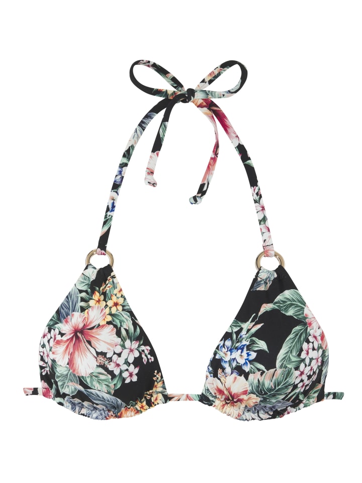 Верх бикини LASCANA, цвет schwarz bedruckt
Верх бикини LASCANA, цвет schwarz bedruckt