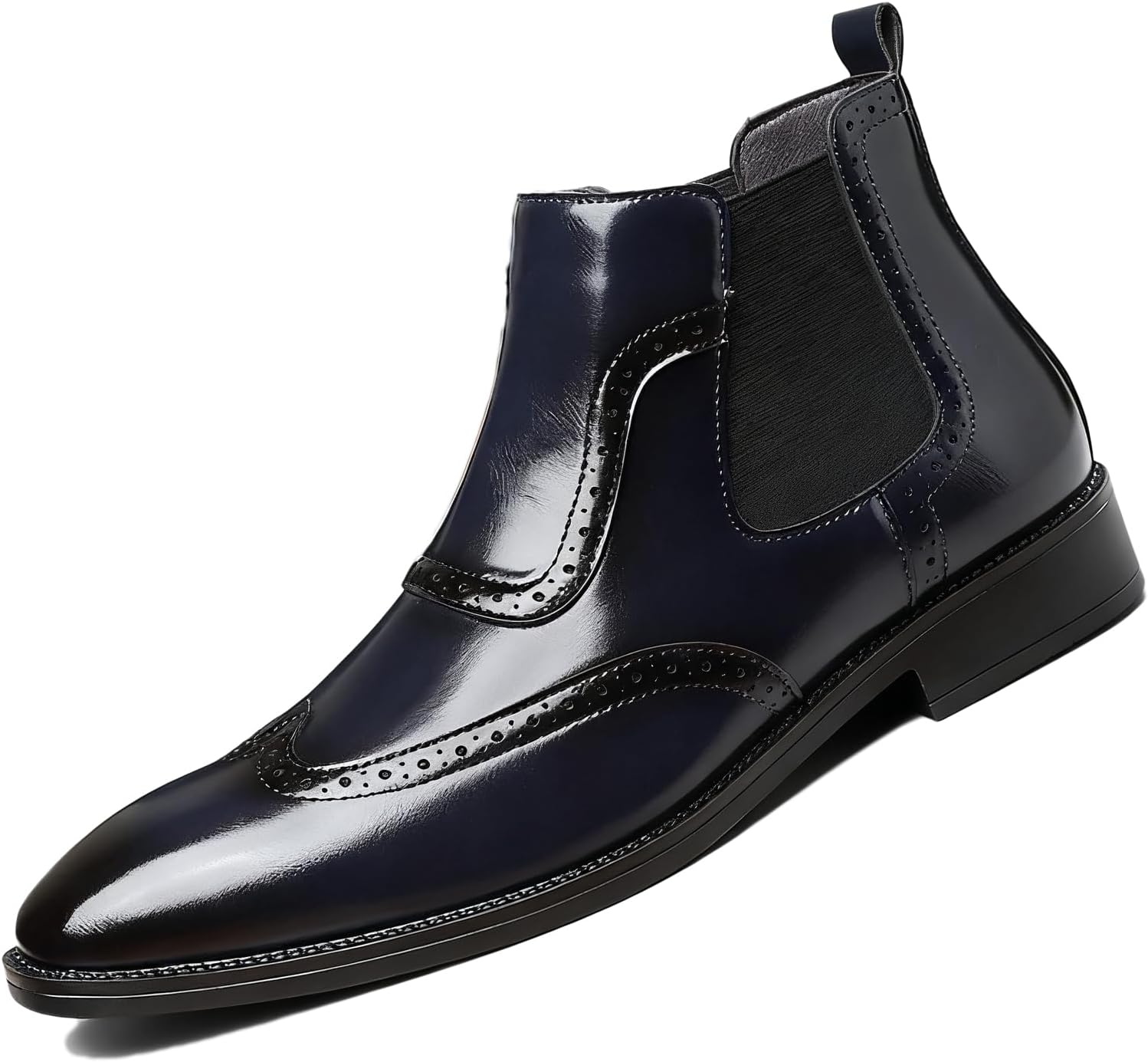 Мужские кожаные туфли-броги с заостренным носком Twodnawk, синий
Мужские кожаные туфли-броги с заостренным носком Twodnawk, синий