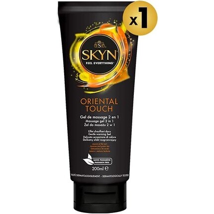 Skyn Oriental Touch 2в1 Массажный гель для подогрева и стимуляции 200мл, Manix
Skyn Oriental Touch 2в1 Массажный гель для подогрева и стимуляции 200мл, Manix