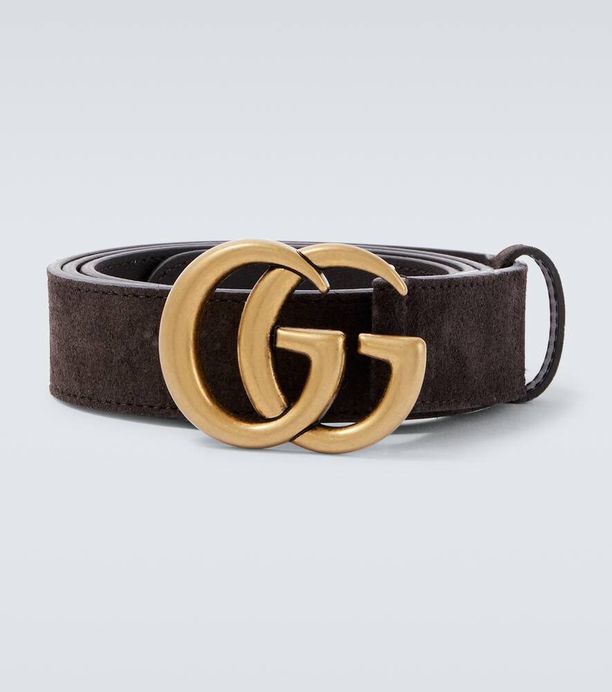 Ремень GG Marmont из замши Gucci, T.Moro
Ремень GG Marmont из замши Gucci, T.Moro