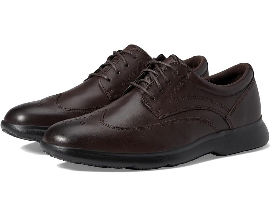 Оксфорды Rockport Truflex Dressport Wing Tip, темно-коричневый
Оксфорды Rockport Truflex Dressport Wing Tip, темно-коричневый