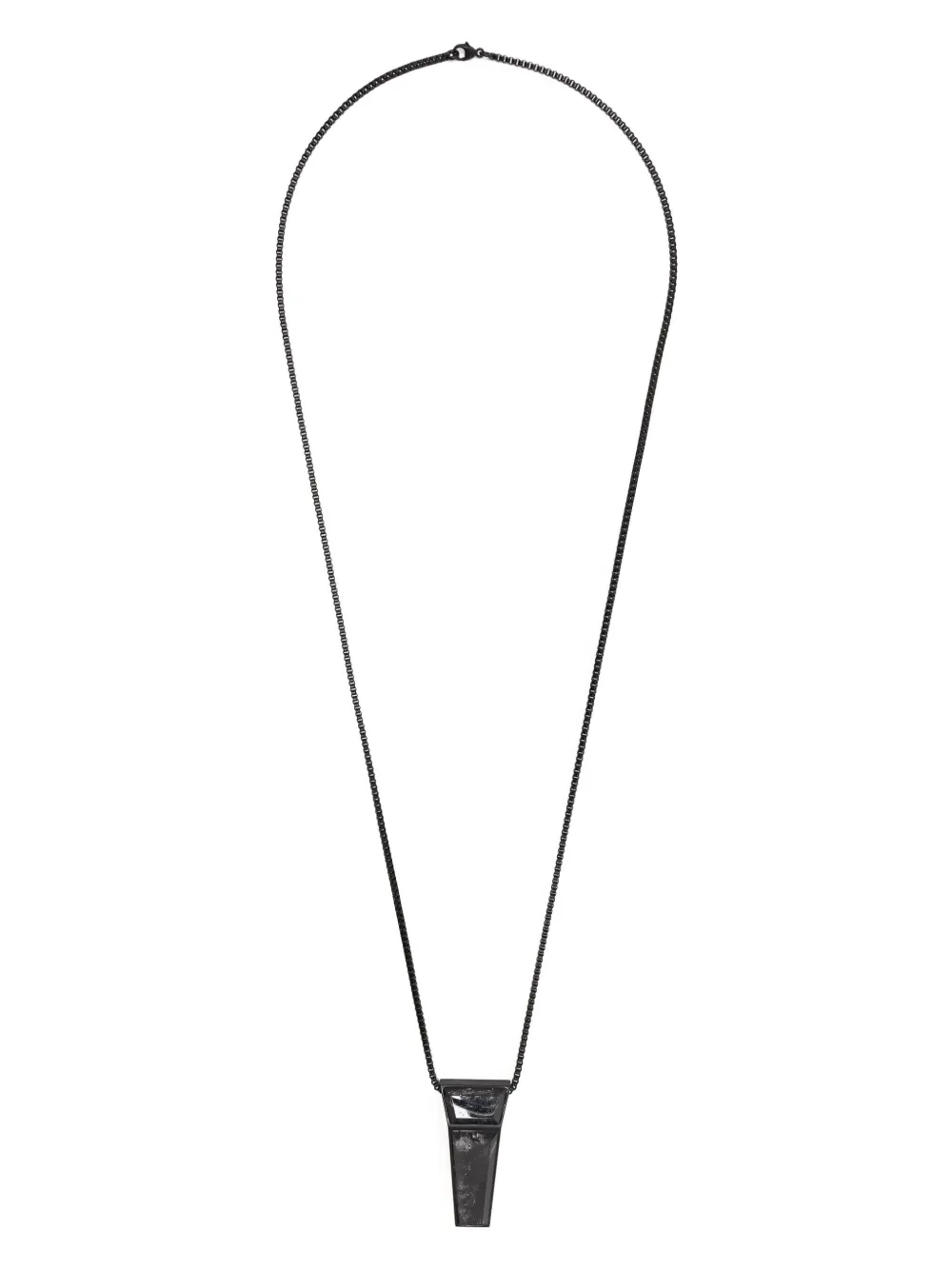Колье с подвеской Rick Owens, черный
Колье с подвеской Rick Owens, черный