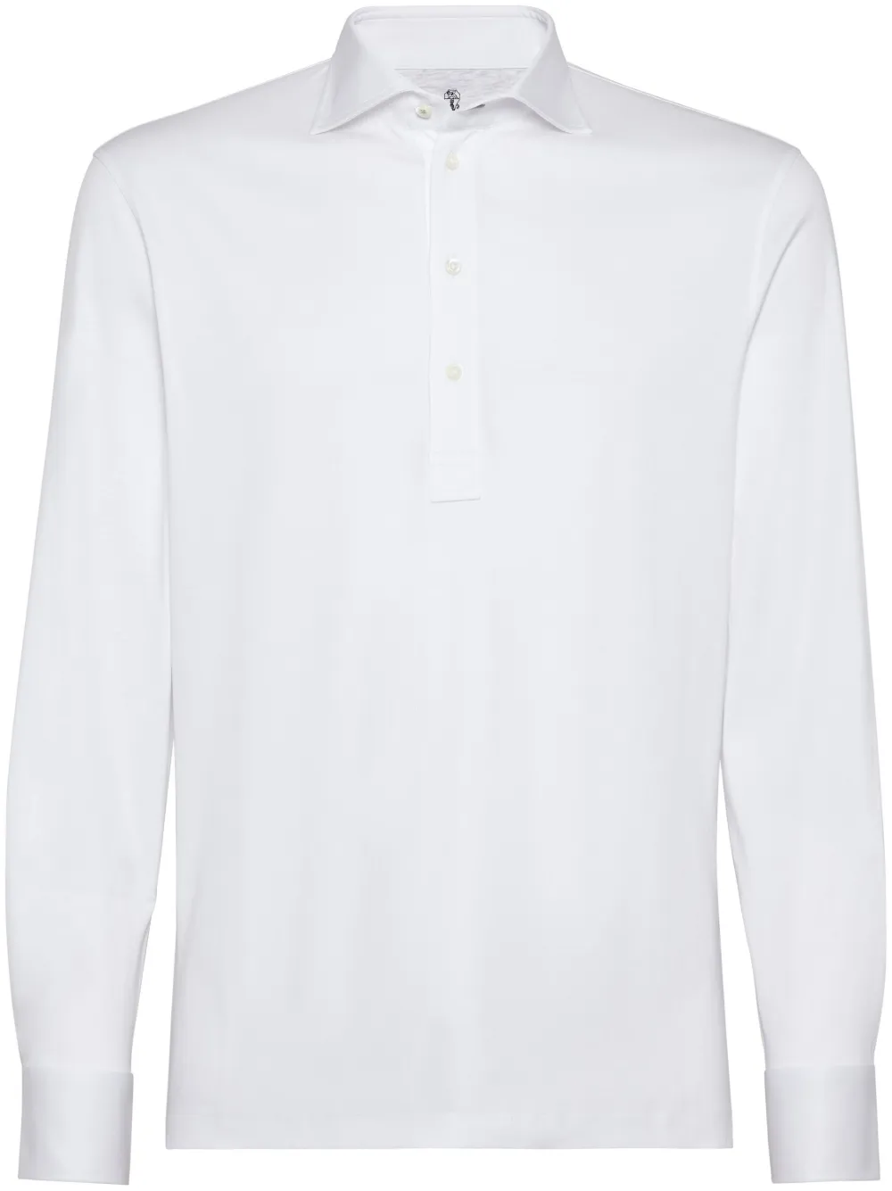 Рубашка поло с короткими рукавами Brunello Cucinelli, белый
Рубашка поло с короткими рукавами Brunello Cucinelli, белый