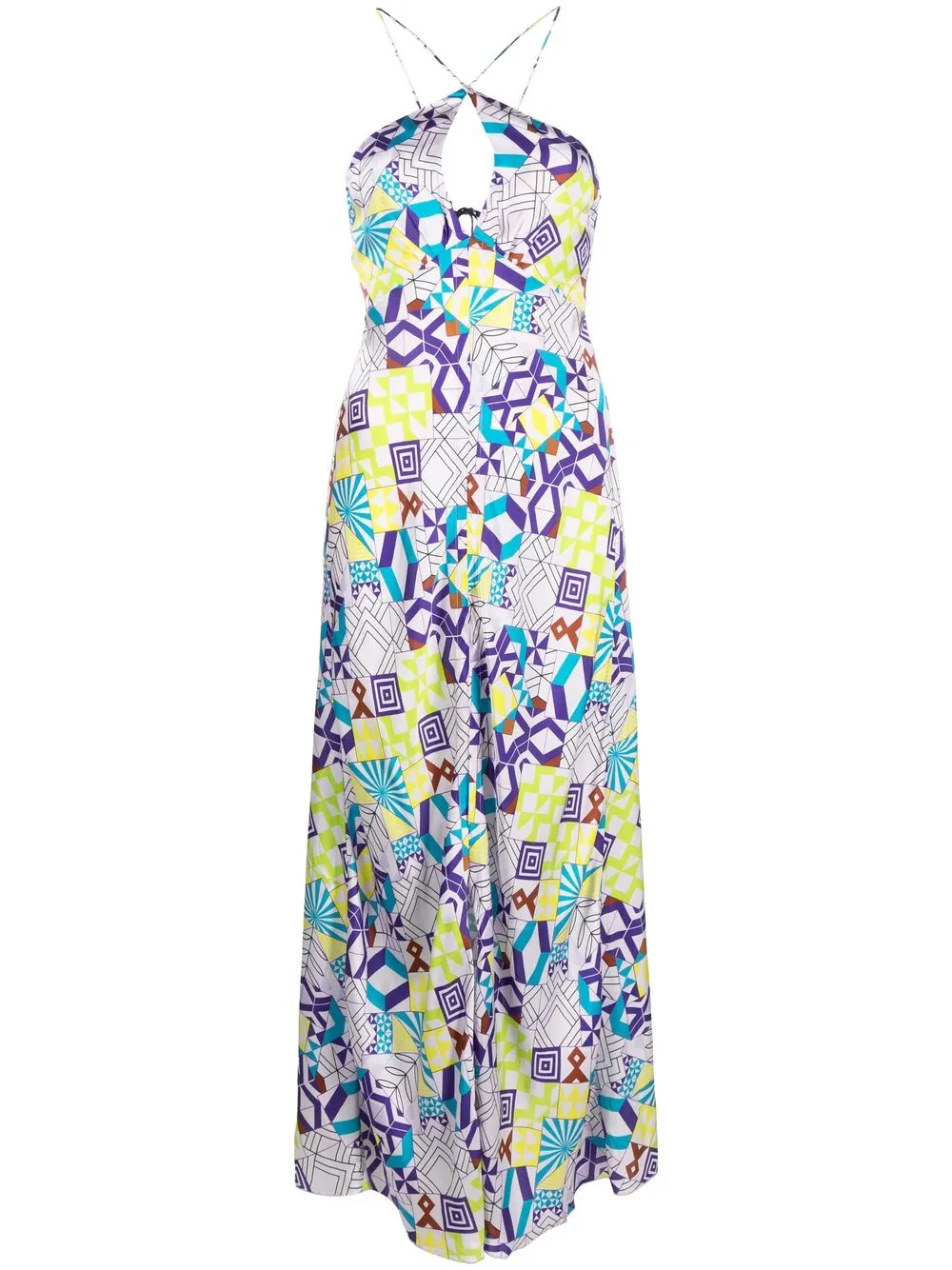 Платье миди с геометричным узором Forte Forte, фиолетовый
Платье миди с геометричным узором Forte Forte, фиолетовый