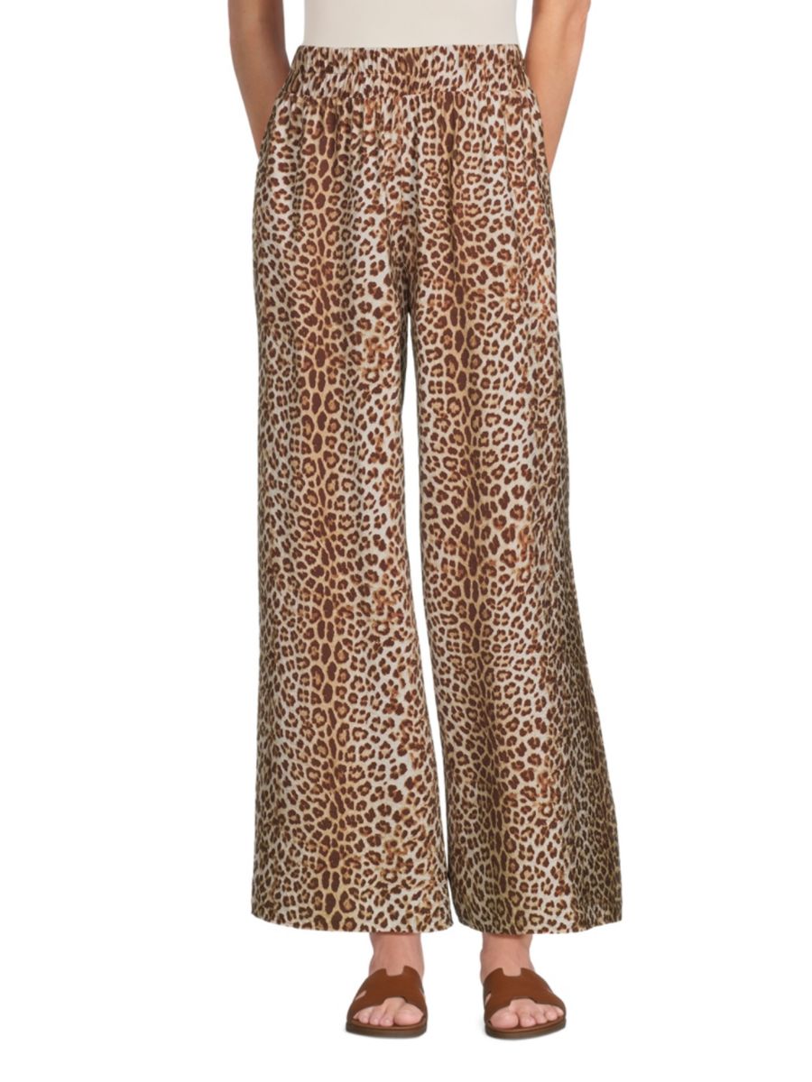 Широкие брюки с анималистичным принтом Renee C., цвет Mocha
Широкие брюки с анималистичным принтом Renee C., цвет Mocha