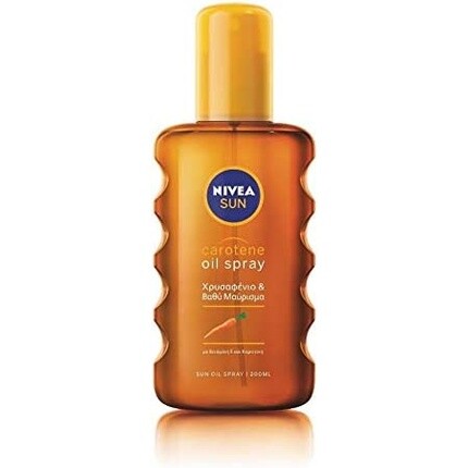 Nivea Carotene Sun Масло-спрей для глубокого загара 200 мл
Nivea Carotene Sun Масло-спрей для глубокого загара 200 мл