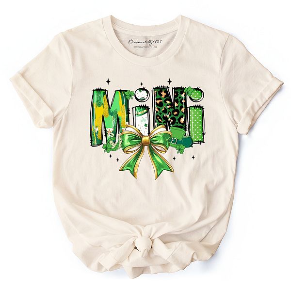 Футболка Coquette с мини-клевером и бантом в стиле St Patrick’s Day, зеленый трилистник Ornamentallyyou, Natural
Футболка Coquette с мини-клевером и бантом в стиле St Patrick’s Day, зеленый трилистник Ornamentallyyou, Natural