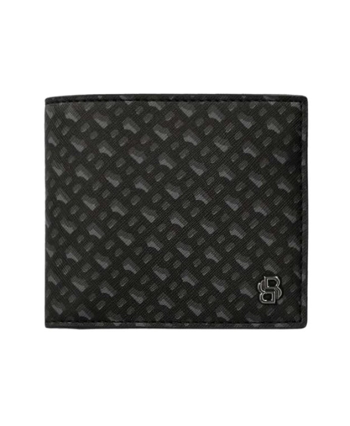 Черный кожаный кошелек с логотипом Hugo, черный
Черный кожаный кошелек с логотипом Hugo, черный