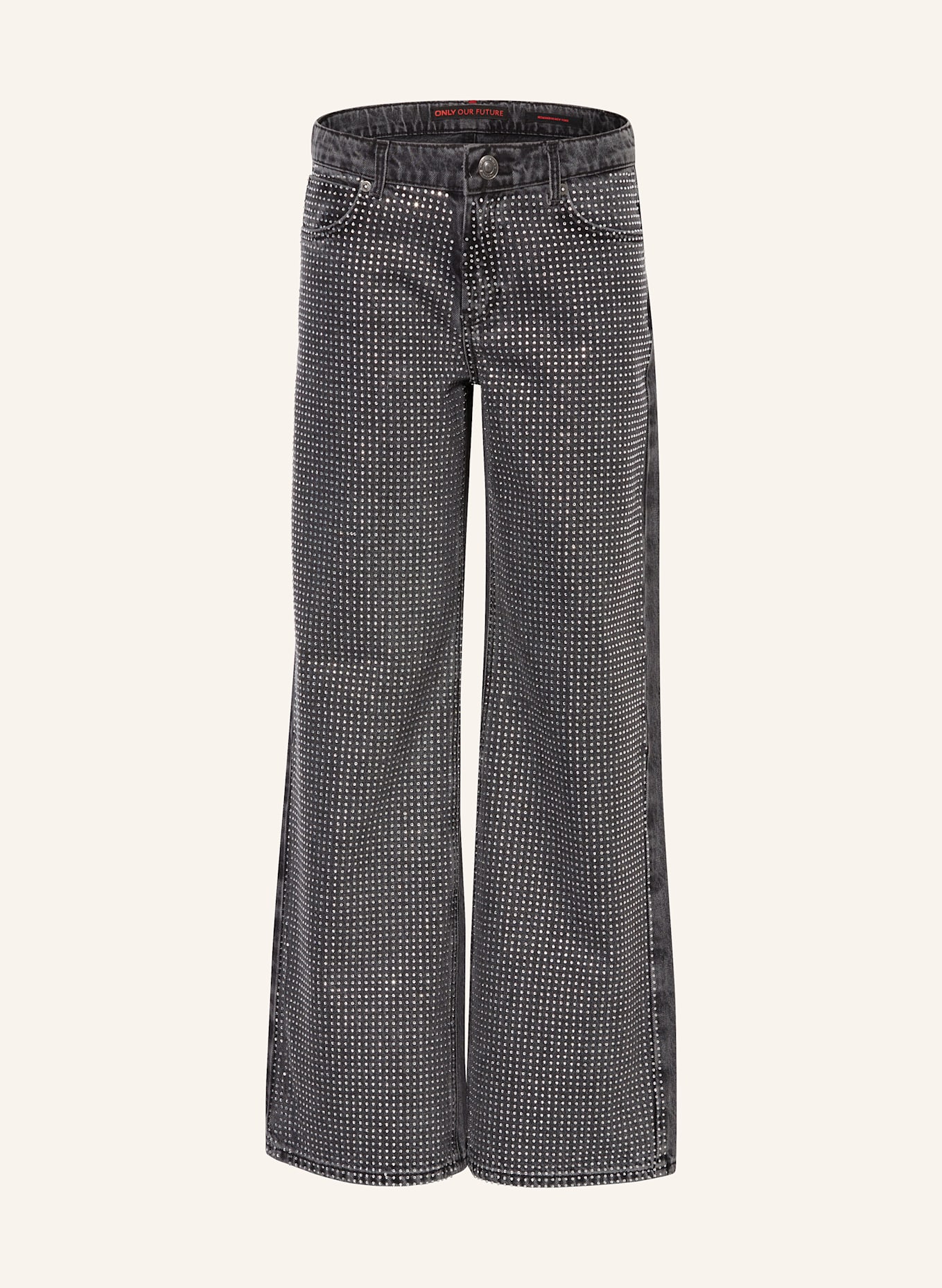 Джинсы с драгоценными камнями Only, серый
Джинсы с драгоценными камнями Only, серый