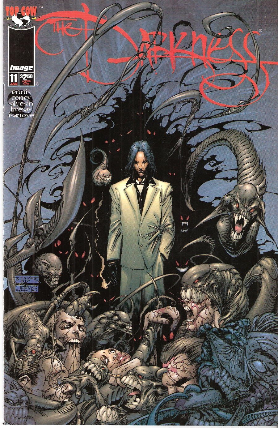 The Darkness No.11 Benitez Cover (Image Comics)
The Darkness No.11 Benitez Cover (Image Comics)