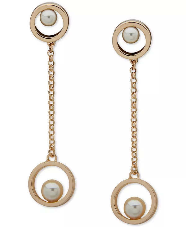 Серьги-Подвески с золотыми бусинами и цепочкой Karl Lagerfeld Paris, pearl
Серьги-Подвески с золотыми бусинами и цепочкой Karl Lagerfeld Paris, pearl