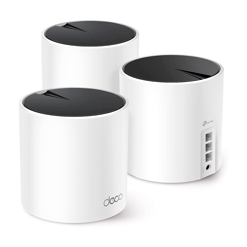 Wi-Fi роутер TP-Link Deco X55 AX3000, 3шт, белый
Wi-Fi роутер TP-Link Deco X55 AX3000, 3шт, белый